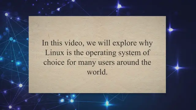 'Video thumbnail for Linux Unleashed: Essential Software for Everyday Efficiency, Creativity, and Streamlined Tasks'