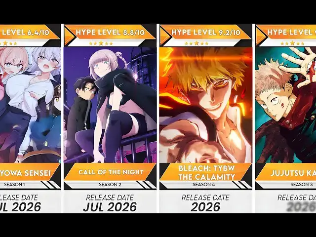 'Video thumbnail for 60 Best 2026 Anime That You Need to Know | Anime Bytes'