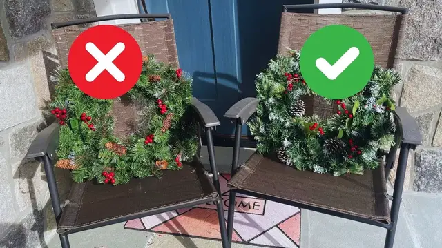 'Video thumbnail for National Tree Company Wreath Or SharCon Wreath | Which Is Better?'