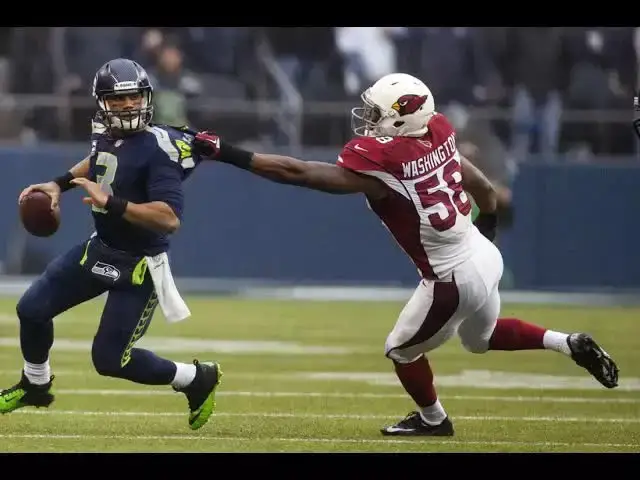 'Video thumbnail for law nation sports: daryl washington tape study: aggressive linebacker, stopping the run & blitzing'