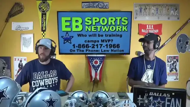'Video thumbnail for law nation sports: dallas cowboys training camp mvp discussion with law nation'