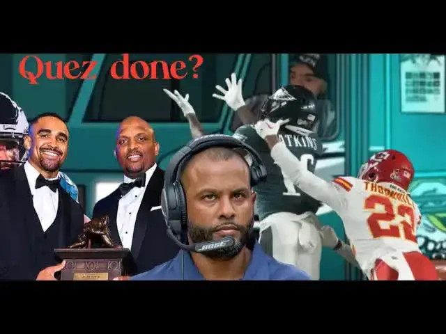 'Video thumbnail for lord brunson: quez watkins trade value? eagles defense, miles sanders & jalen hurts discussion'