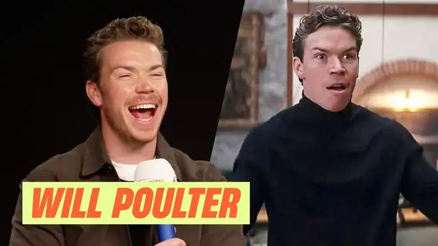 'Video thumbnail for Will Poulter's 'Death of a Unicorn' secrets and accidentally speaking like an American | Capital'