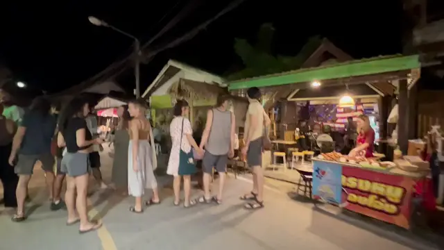 'Video thumbnail for Pai Walking Street in Thailand'