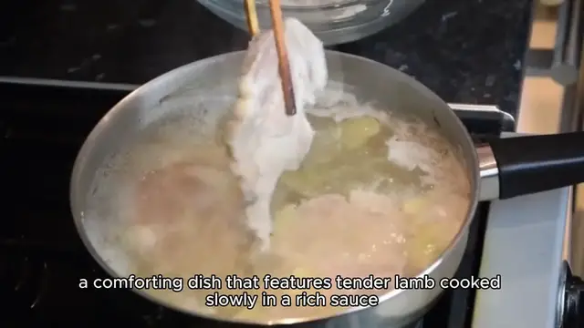 'Video thumbnail for lamb shank recipe'