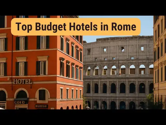 'Video thumbnail for Top Budget Hotels in Rome: Affordable Stays Near Major Attractions'
