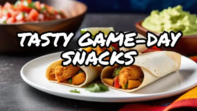 'Video thumbnail for The Ultimate Game Day Snack: Air Fryer Chicken Taquitos'