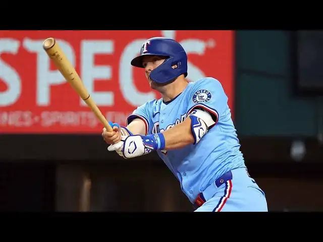 'Video thumbnail for Josh Jung's First 5 Home Runs of 2025! | Texas Rangers'