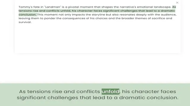 'Video thumbnail for tensions rise and conflicts unfold, his character faces significant challenges that lead to a dramatic conclusion. This moment not only impacts the storyline but also resonates deeply with the audience, leaving them to ponder the conseque'