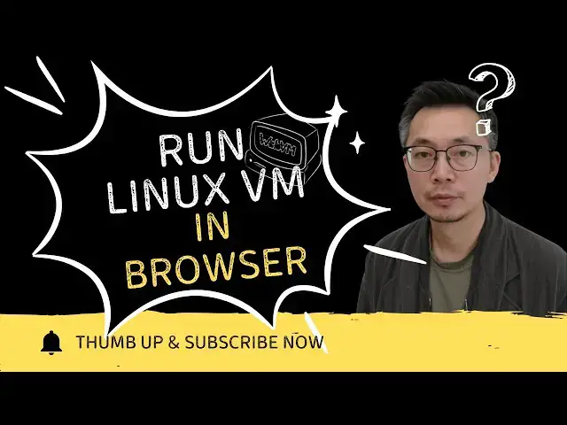 'Video thumbnail for Running Linux VM in Your Web Browser WebVM'