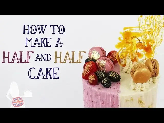 'Video thumbnail for How To Make A Half And Half Cake'