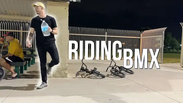 'Video thumbnail for Trying to Switch Whip - Riding BMX Progression #25'