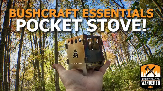 'Video thumbnail for Bushcraft Essentials Pocket Stove!'