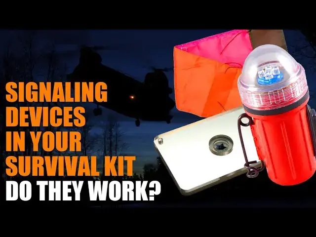 'Video thumbnail for Signaling Devices in Survival Kits – Do They Work?'
