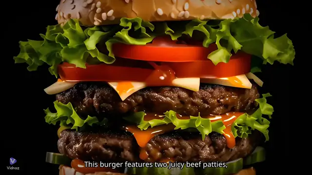 'Video thumbnail for Double stack burger '