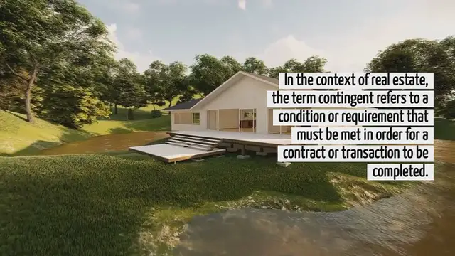 'Video thumbnail for What Does Contingent Mean In Real Estate'