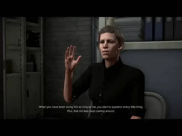 'Video thumbnail for Deus Ex: Mankind Divided - Samizdat: Marcie Sedlak Choices (Old Lady, Field Agent, Hacked)'