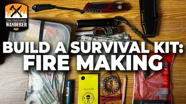 'Video thumbnail for Wilderness Survival: Fire Making Gear for Your Survival Kit'
