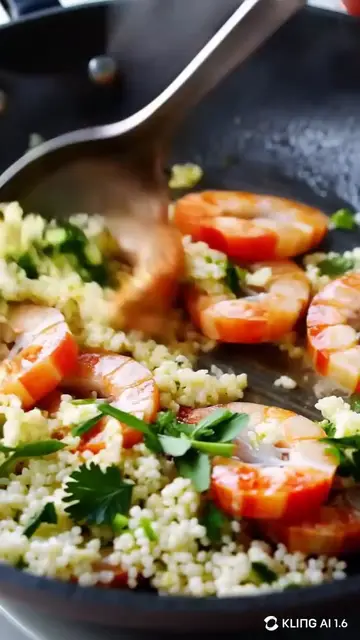 'Video thumbnail for Quick and Easy Recipe for Zesty Lemon Garlic Shrimp with Quinoa'