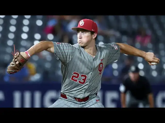 'Video thumbnail for Cade Crossland 2025 College Baseball Highlights! | Oklahoma Sooners'