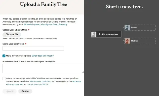 'Video thumbnail for Creating a Family Tree on Ancestry'
