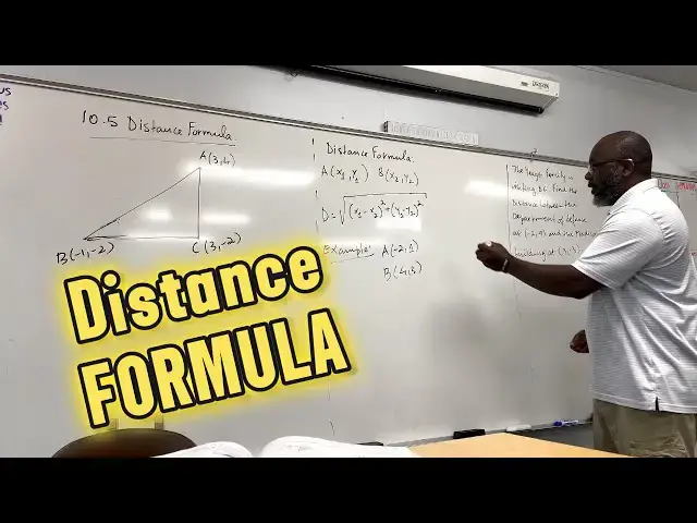 'Video thumbnail for How to Use the Distance Formula (With Real Life Examples)'