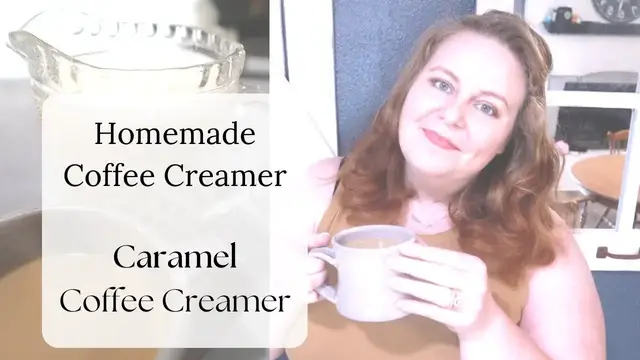 'Video thumbnail for HOMEMADE CARAMEL COFFEE CREAMER RECIPE (EASY TO MAKE)'