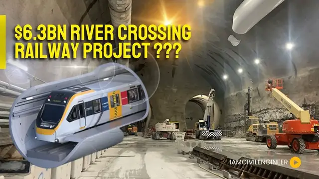 'Video thumbnail for Australia is constructing a $6.3BN Cross-River Railway for the Olympics🚇'