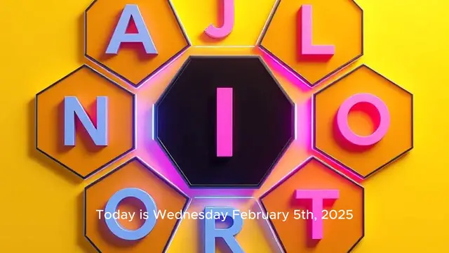 'Video thumbnail for NYT Spelling Bee February 5 2025'