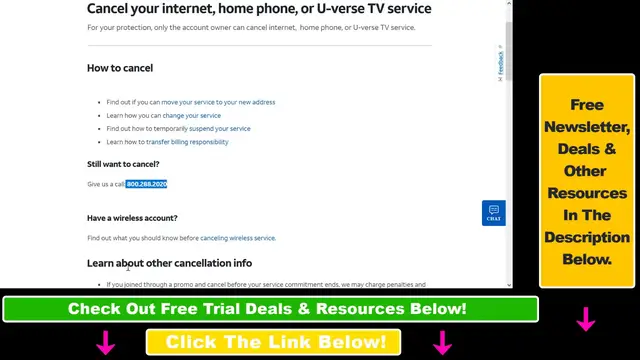 'Video thumbnail for How To Cancel AT&T Internet Or Other Service? [in 2025]'