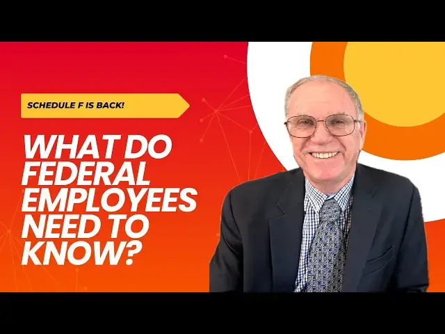 'Video thumbnail for Schedule F 2.0? Understanding Trump’s New Federal Workforce Strategy'
