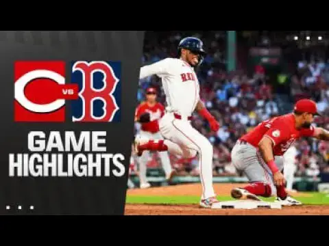 'Video thumbnail for Cincinnati Reds at Boston Red Sox Full-Game Highlights! | 06/30/2025'