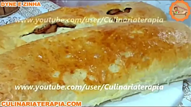 'Video thumbnail for Pão Salgado com Recheio de Linguiça Acebolada'