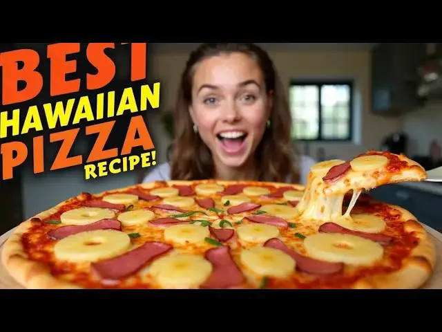 'Video thumbnail for What is the Best Hawaiian Pizza 🍍? Sweet & Savory Perfection'