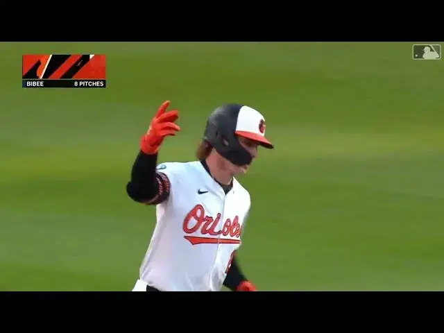 'Video thumbnail for Gunnar Henderson DRILLS a Solo Home Run! | 1st HR of 2025 | Baltimore Orioles | 04/17/2025'