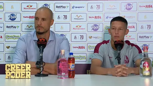 'Video thumbnail for Rueda de prensa del Deportes Tolima tras la victoria ante Rionegro Águilas - Liga BetPlay 1 2024'