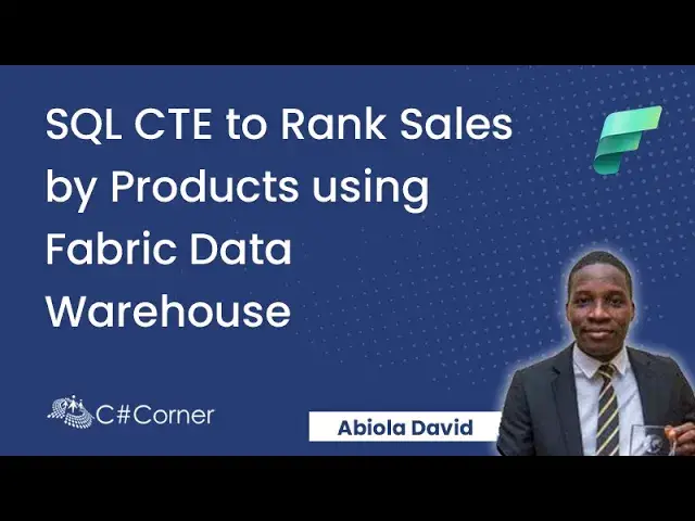 'Video thumbnail for SQL CTE to Rank Sales by Products using Fabric Data Warehouse'