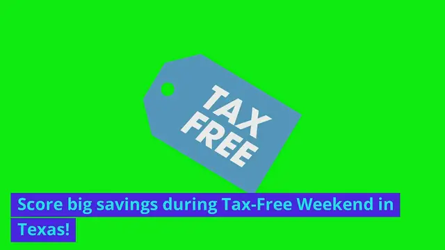 'Video thumbnail for Tax Free Weekend in Texas - Layaway'