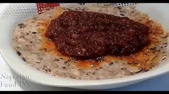 'Video thumbnail for Ewa Agoyin: How to Cook Ewa Agoyin | Nigerian Food TV Recipes'