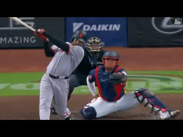 'Video thumbnail for LaMonte Wade Jr. SLUGS a Solo Home Run! | 1st HR of 2025 | San Francisco Giants | 04/02/2025'