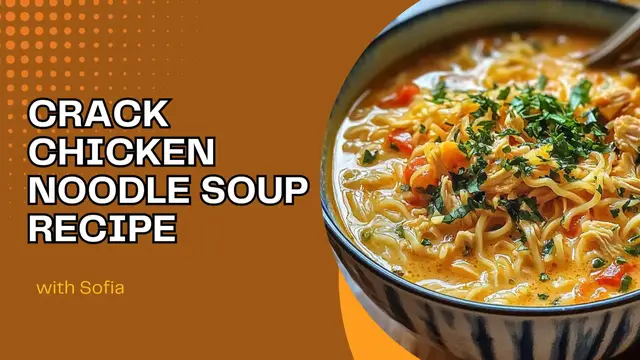 'Video thumbnail for Crack Chicken Noodle Soup Recipe '