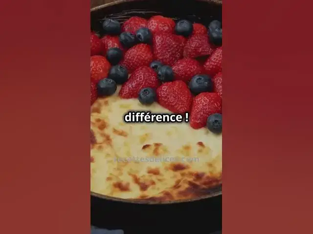 'Video thumbnail for Clafoutis Gourmand aux Myrtilles et Crème Mascarpone'