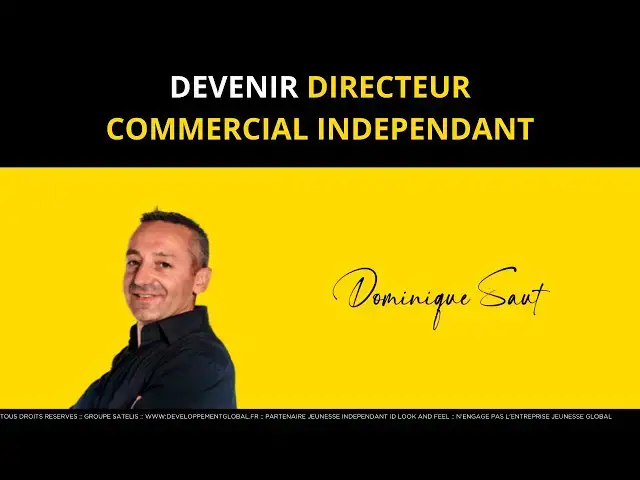 'Video thumbnail for Comment Devenir Directeur Commercial Indépendant ?'