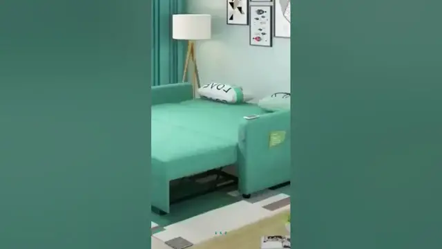 'Video thumbnail for Sofa cum Bed | Space Saving Furniture #shorts'