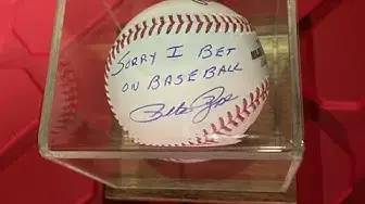 'Video thumbnail for Tailgate Update - Pete Rose baseball winner'