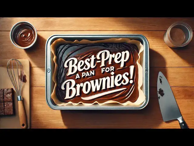 'Video thumbnail for How to Prep a Pan for Perfectly Baked Brownies Every Time'