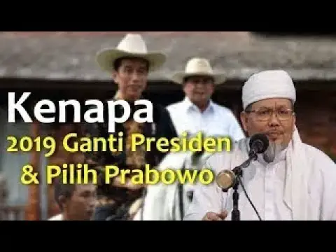 'Video thumbnail for CERDAS !!! ALASAN Tepat KH. TENGKU ZULKARNAIAN Kenapa HARUS Ganti PRESIDEN 2019'