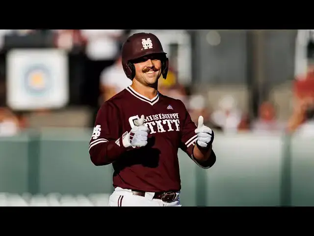 'Video thumbnail for Noah Sullivan 2025 College Baseball Highlights! | Mississippi State Bulldogs'