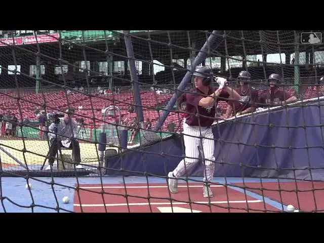 'Video thumbnail for 2025 MLB Draft Preview: Charles Davalan, OF, University of Arkansas'
