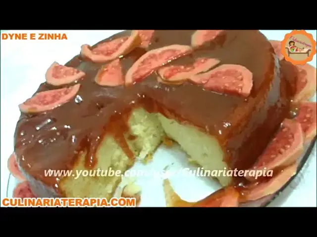 'Video thumbnail for Como Fazer Bolo de Ricota com Calda de Goiabada Cremosa - Receita de Cheese Cake com Goiabada'